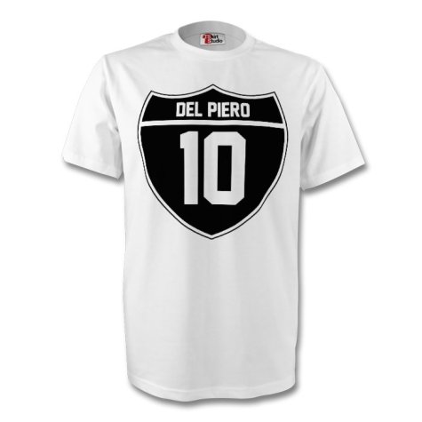 Alessandro Del Piero Juventus Crest Tee (white)