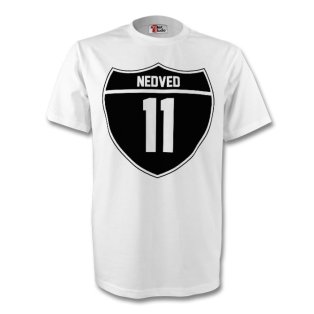 Pavel Nedved Juventus Crest Tee (white)