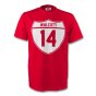 Theo Walcott Arsenal Crest Tee (red)