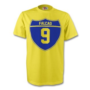 Radamel Falcao Colombia Crest Tee (yellow)