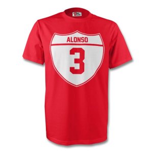 Xabi Alonso Bayern Munich Crest Tee (red)