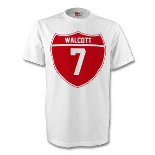 Theo Walcott England Crest Tee (white) - Kids