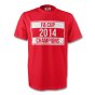 Arsenal 2014 Fa Cup Winners Tee (red) - Kids