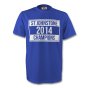 St Johnstone 2014 Champions Tee (blue) - Kids
