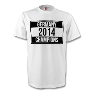 Germany 2014 Champions Tee (white)