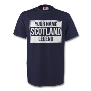 Your Name Scotland Legend Tee (navy)