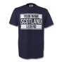 Your Name Scotland Legend Tee (navy) - Kids