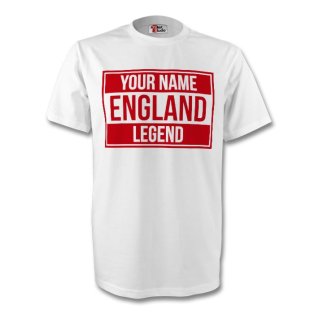 Your Name England Legend Tee (white) - Kids