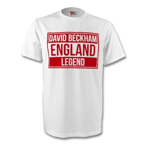 David Beckham England Legend Tee (white)