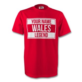 Your Name Wales Legend Tee (red)