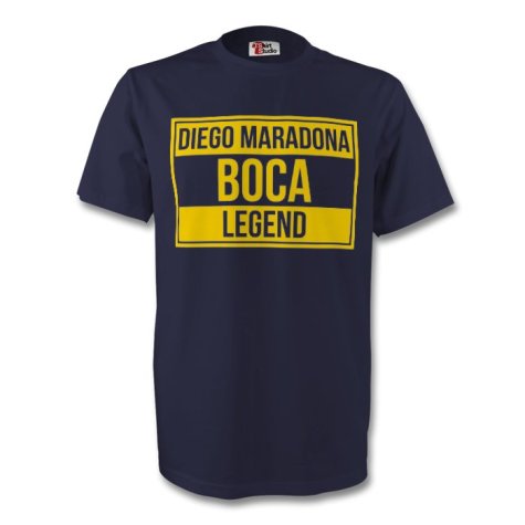 Diego Maradona Boca Juniors Legend Tee (navy) - Kids