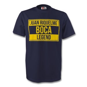 Juan Roman Riquelme Boca Juniors Legend Tee (navy)