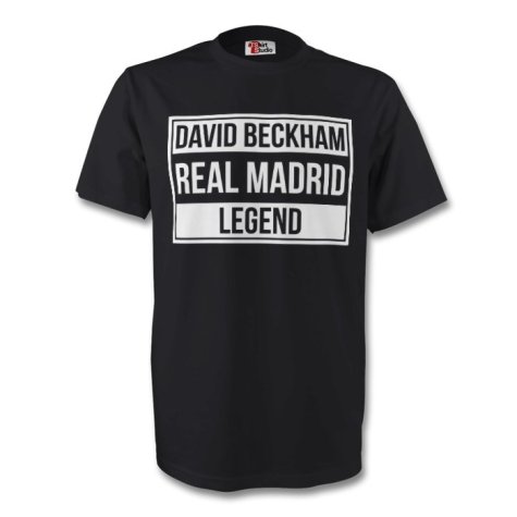 David Beckham Real Madrid Legend Tee (black)