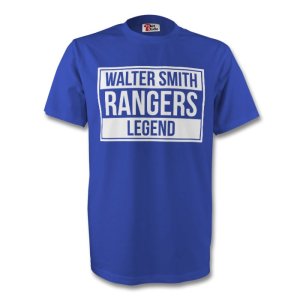 Walter Smith Rangers Legend Tee (blue)