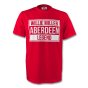 Willie Miller Aberdeen Legend Tee (red) - Kids