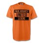 Paul Hegarty Dundee United Legend Tee (orange) - Kids