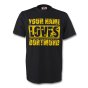 Your Name Loves Dortmund T-shirt (black) - Kids