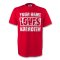 Your Name Loves Aberdeen T-shirt (red) - Kids