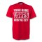 Your Name Loves Bristol City T-shirt (red) - Kids