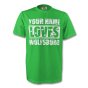 Your Name Loves Wolfsburg T-shirt (green) - Kids