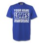 Your Name Loves Hamburg T-shirt (blue) - Kids