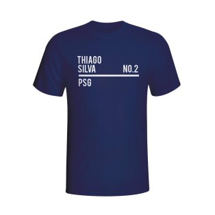 Thiago Silva Psg Squad T-shirt (navy) - Kids