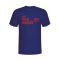 Luis Suarez Barcelona Squad T-shirt (navy)