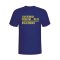 Juan Roman Riquelme Boca Juniors Squad T-shirt (navy)