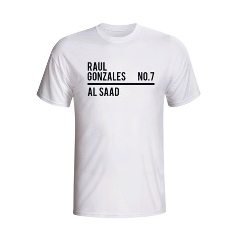 Raul Al Saad Squad T-shirt (white)