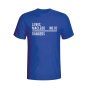 Lewis Macleod Rangers Squad T-shirt (blue)