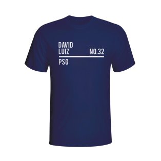 David Luiz Psg Squad T-shirt (navy) - Kids