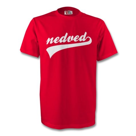 Pavel Nedved Czech Republic Signature Tee (red) - Kids