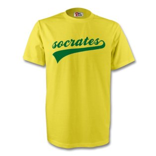 Socrates Brazil Signature Tee (yellow)