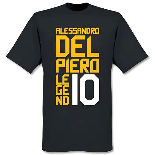 Alessandro Del Piero Juventus Legends Tee (Black)