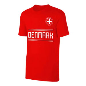 Denmark WC2018 \'Qualifiers\' t-shirt - Red