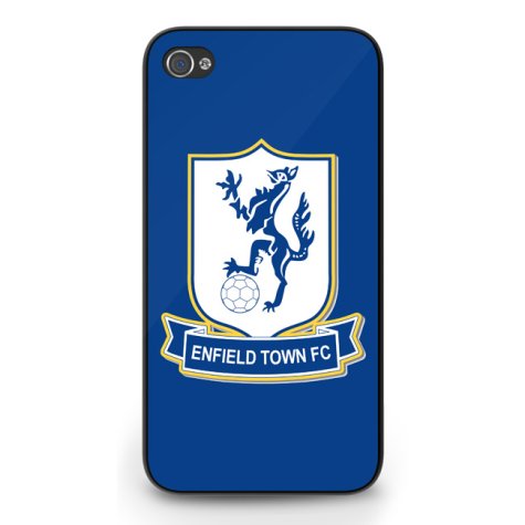 Enfield Town Badge iPhone 4 Cover (Blue)