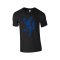 Enfield Town Core Logo T-Shirt (Black-Blue) - Kids