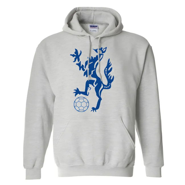Enfield Town Core Hooded Top (Grey) - Kids