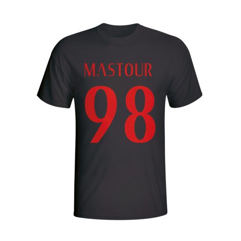 Hachim Mastour Ac Milan Hero T-shirt (black) - Kids