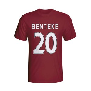 Christian Benteke Aston Villa Hero T-shirt (maroon)