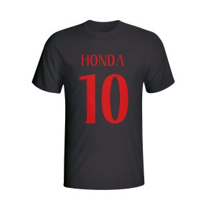 Keisuke Honda Ac Milan Hero T-shirt (black)