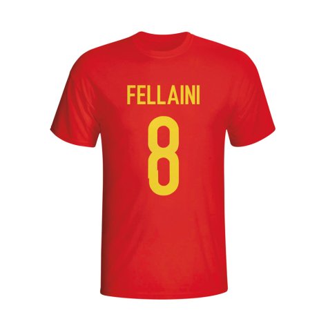 Marouane Fellaini Belgium Hero T-shirt (red)