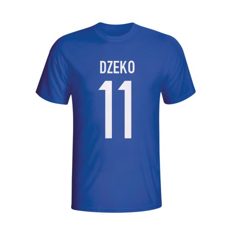Edin Dzeko Bosnia Hero T-shirt (blue) - Kids