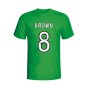 Scott Brown Celtic Hero T-shirt (green)