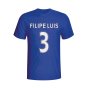 Filipe Luis Chelsea Hero T-shirt (blue) - Kids