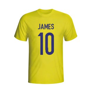 James Rodriguez Colombia Hero T-shirt (yellow) - Kids