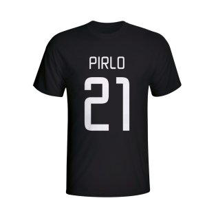 Andrea Pirlo Juventus Hero T-shirt (black) - Kids