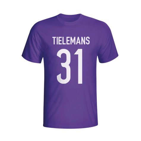 Youri Tielemans Anderlecht Hero T-shirt (purple) - Kids