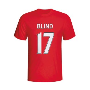 Daley Blind Man Utd Hero T-shirt (red) - Kids