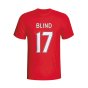 Daley Blind Man Utd Hero T-shirt (red)